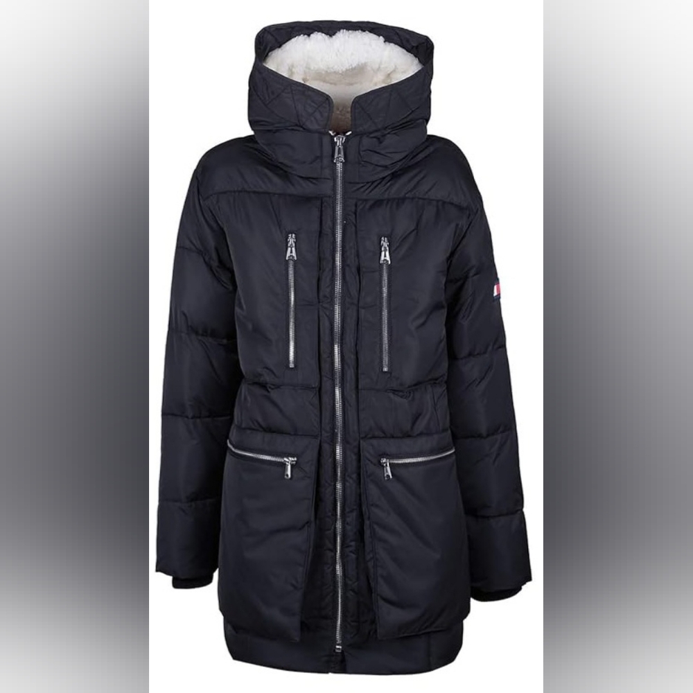 Tommy Hilfiger Men's Hooded Heavyweight Parka Jacket Size 2XL XXL